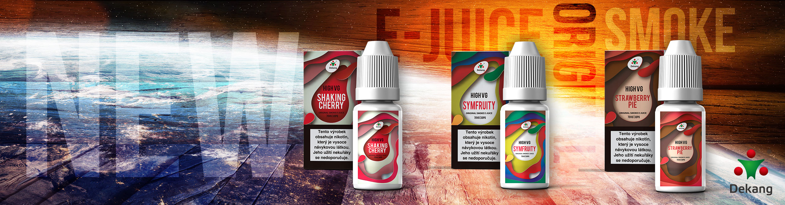 Liquidy Dekang High VG new flavors
